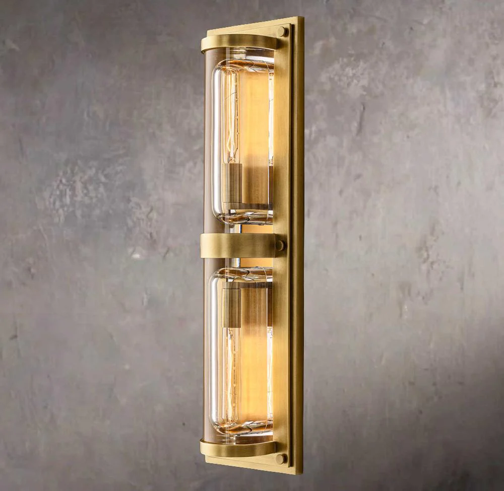 Saviles Round Wall Sconce - Image 1