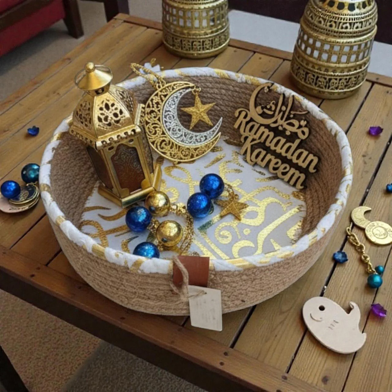 سلة ياميش رمضان - مقاسات متعددة - WVN22 - Image 3