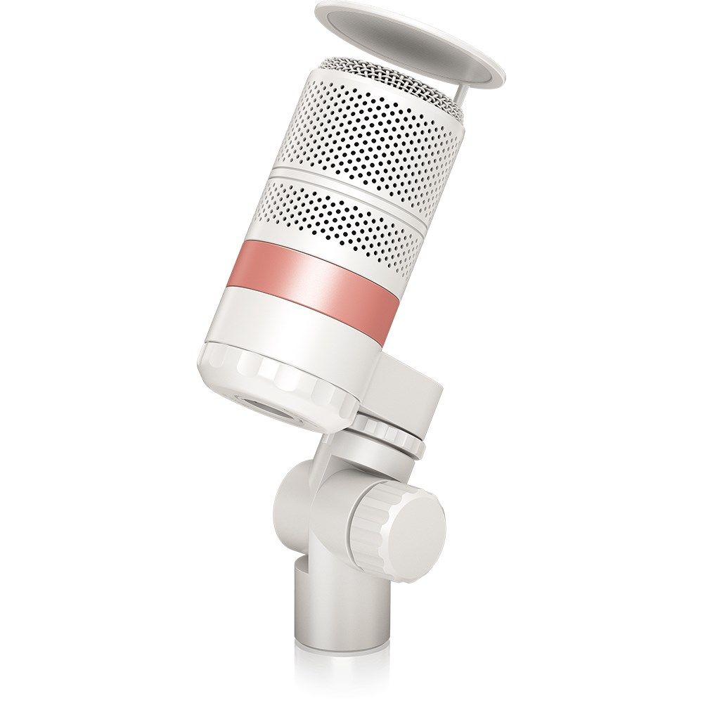 TC Helicon GoXLR Dynamic Broadcast Microphone w/ Integrated Pop Filter (White) - Image 1