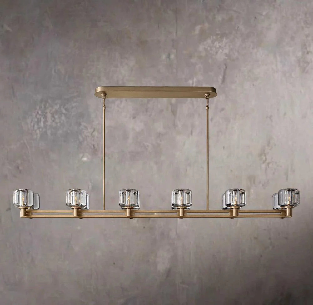Demarett Dual Linear Chandelier 72″