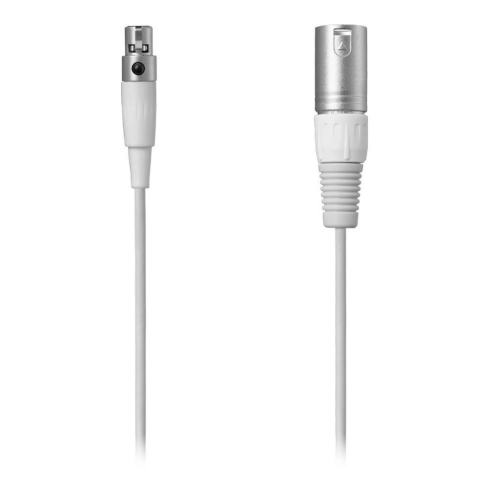 Audix CBLM50W 50 Foot Mini-XLRf to XLRm Cable White - Image 1