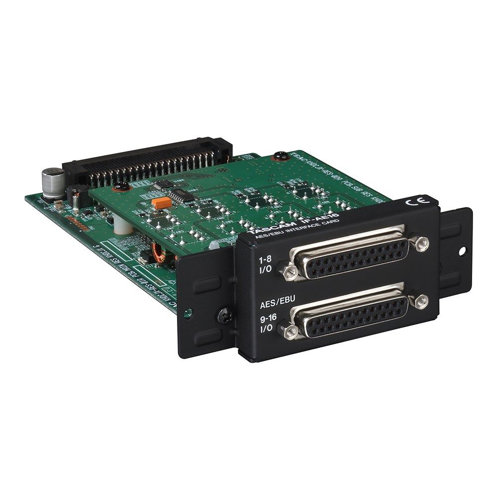 Tascam IF-AE16 16-Channel AES/EBU Digital Interface Card for Sonicview Digital Mixers - Image 1