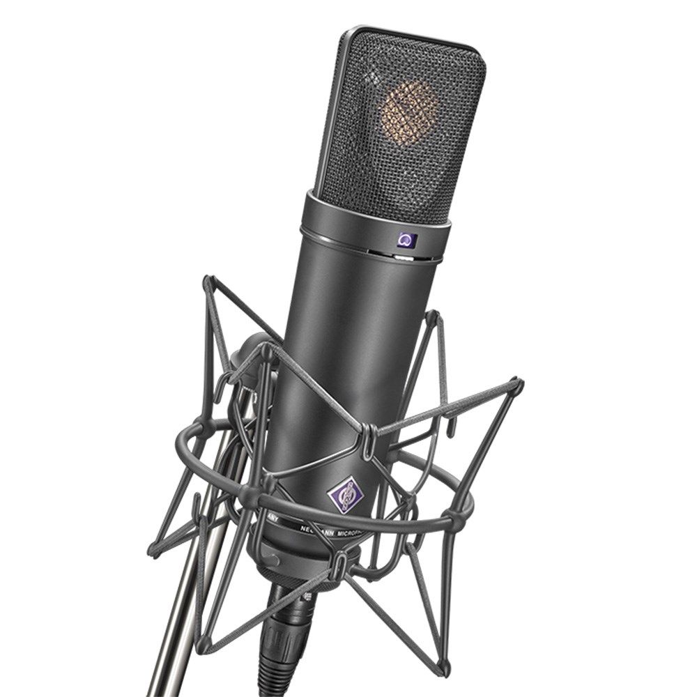 Neumann U87 AI Studio Set Inc. Shock Mount (Black) - Image 1