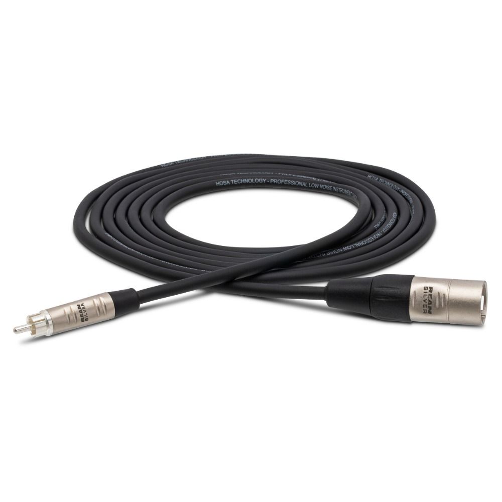 Hosa HRX020 Pro Unbalanced Interconnect REAN RCA to XLR3M (20 ft) - Image 1