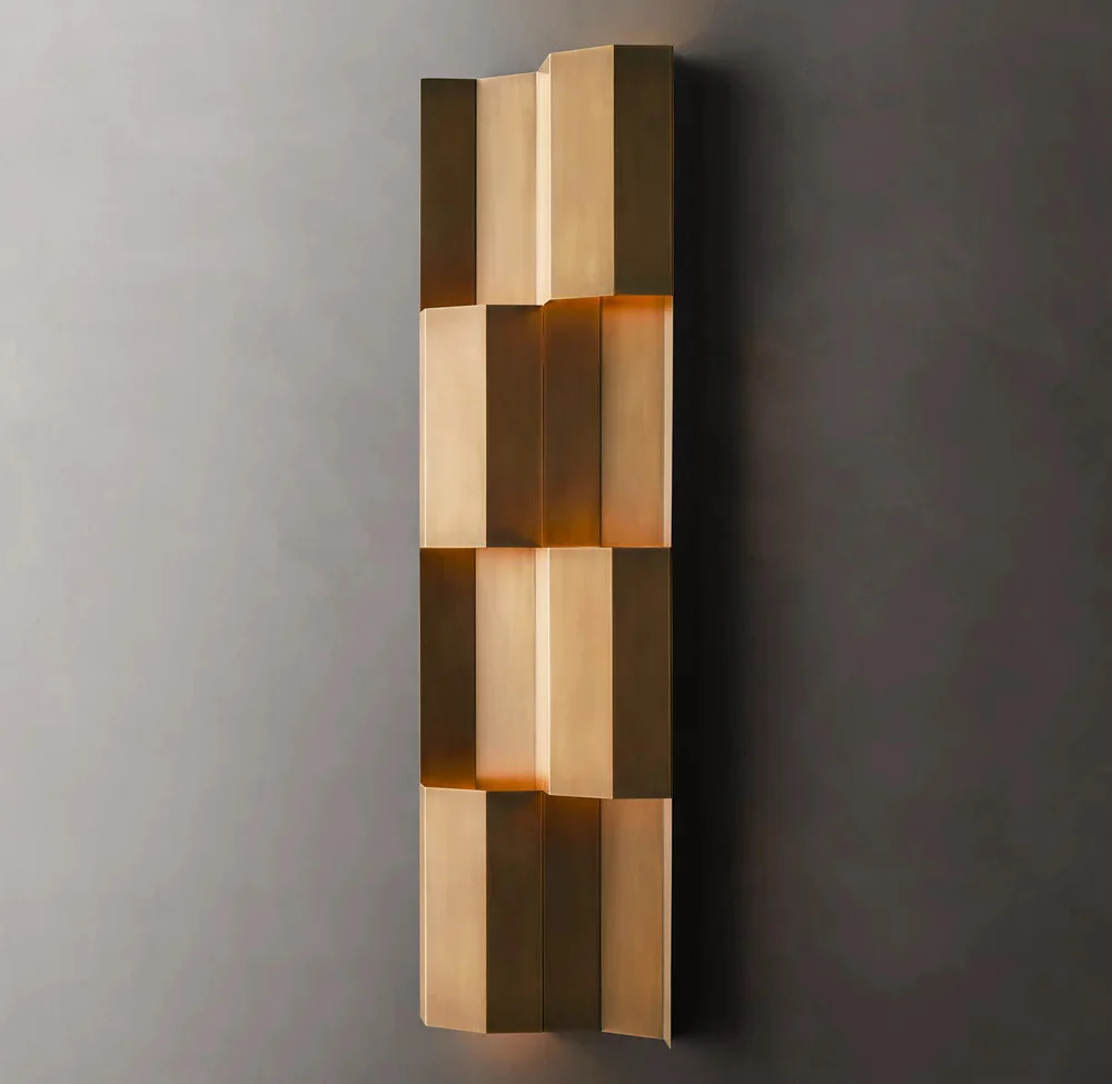 Contemporary Grid Wall Sconce - Image 2