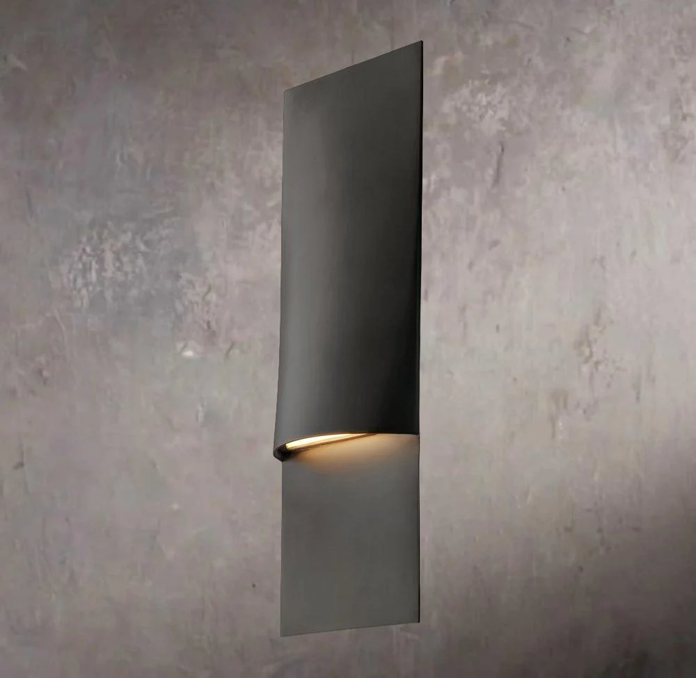 Tazaa Tall Rectangular Wall Sconce - Image 3