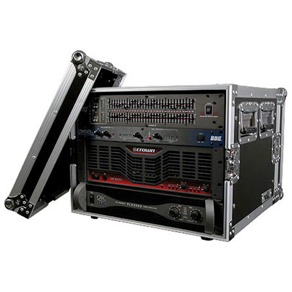Road Ready RR8UAD 8U Amplifier Deluxe Case (18" Body Depth) - Image 1