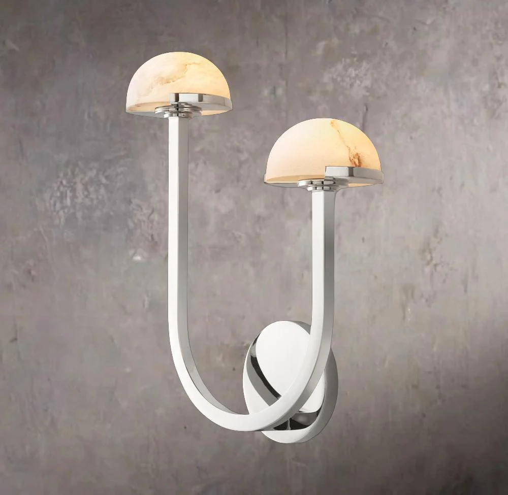 Pedras Dual Arm Right Wall Sconce - Image 2
