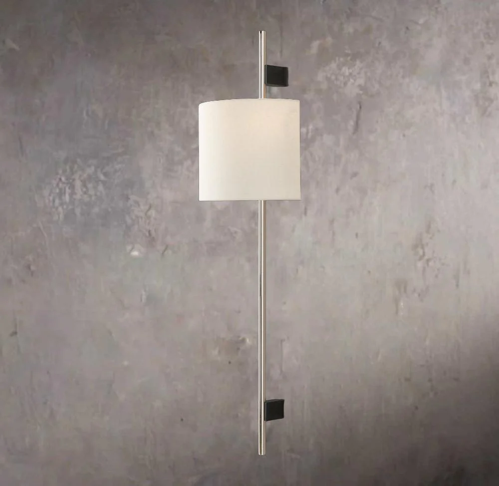 Velas Circular Bar Wall Sconce - Rounded Shade - Image 2