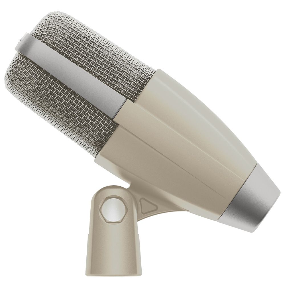 Sennheiser MD421 Kompakt 80th Anniversary Edition Dynamic Microphone (Vintage Grey) - Image 1