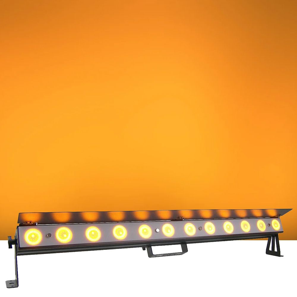 Event Lighting PIXBAR12VW LED Pixel Bar 12 x 6W CW/WW/A w/ Barndoor & Frost Filter - Image 1