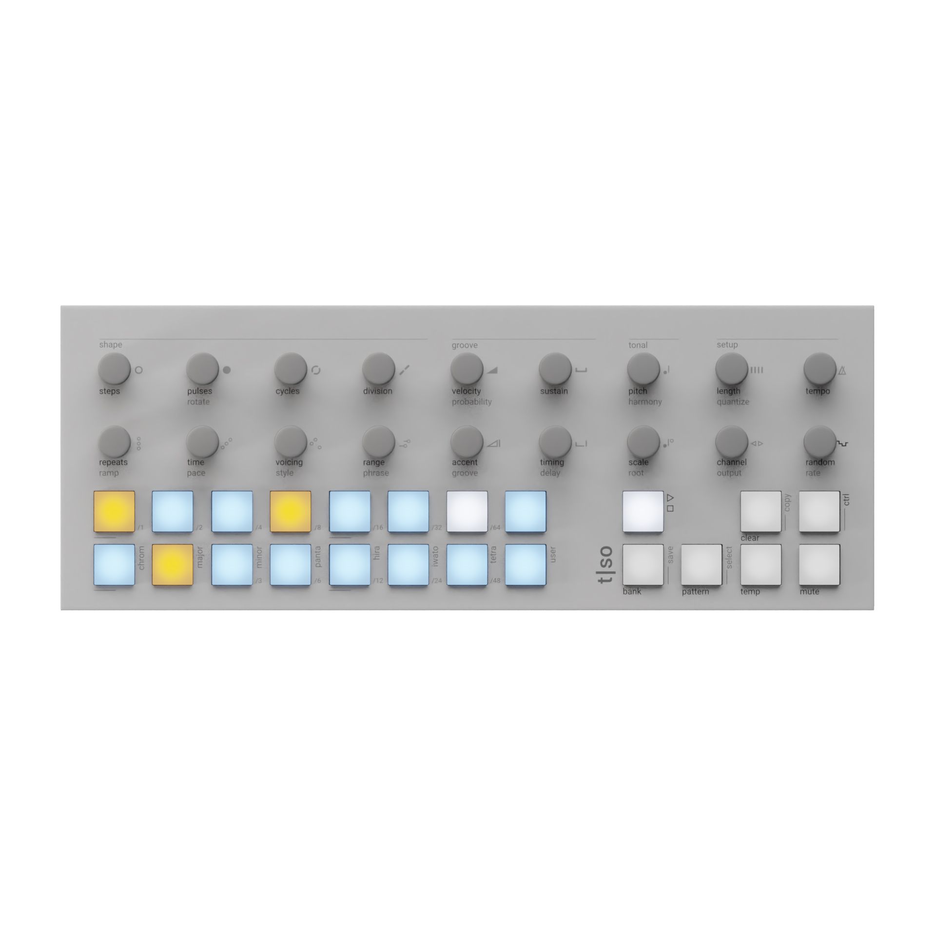 Torso Electronics T1 Algorithmic Sequencer (White) - Image 1