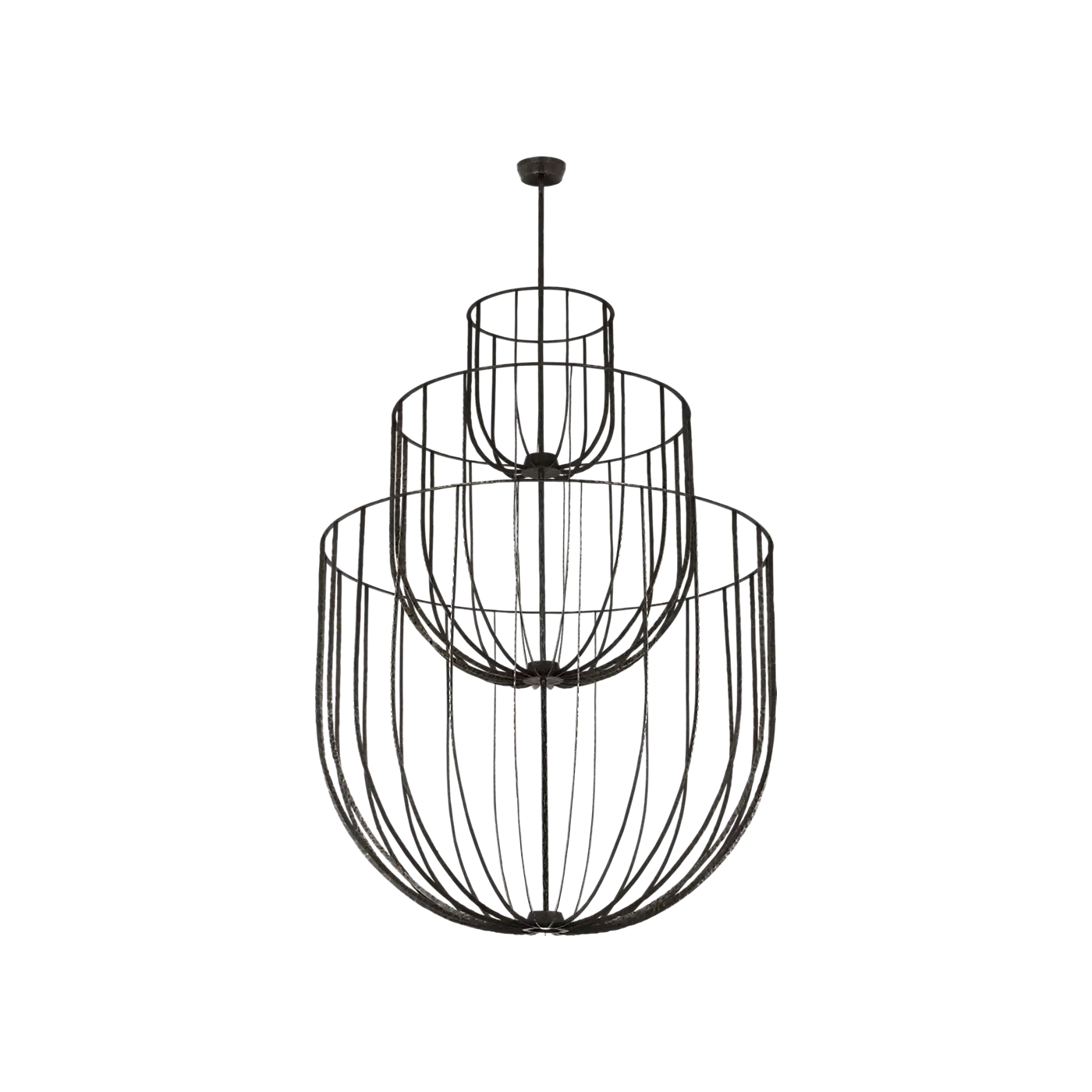 Sanchi Grande Three Tier Chandelier - Image 1