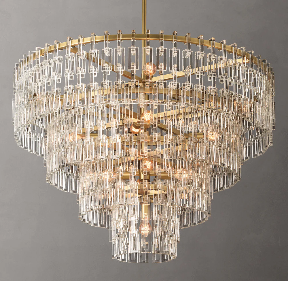 Marignane Layered Round Chandelier 48" - Image 3