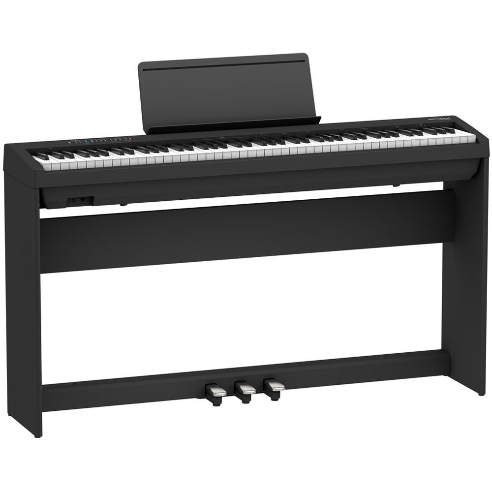 Roland FP30X Digital Piano w/ Stand & Pedals (Black) - Image 1