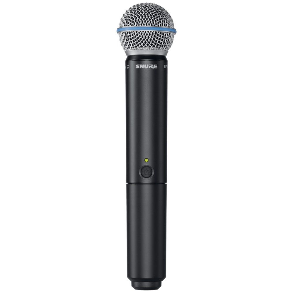 Shure BETA58 Dynamic Vocal Mic w/ BLX2 Handheld Transmitter (K14) - Image 1