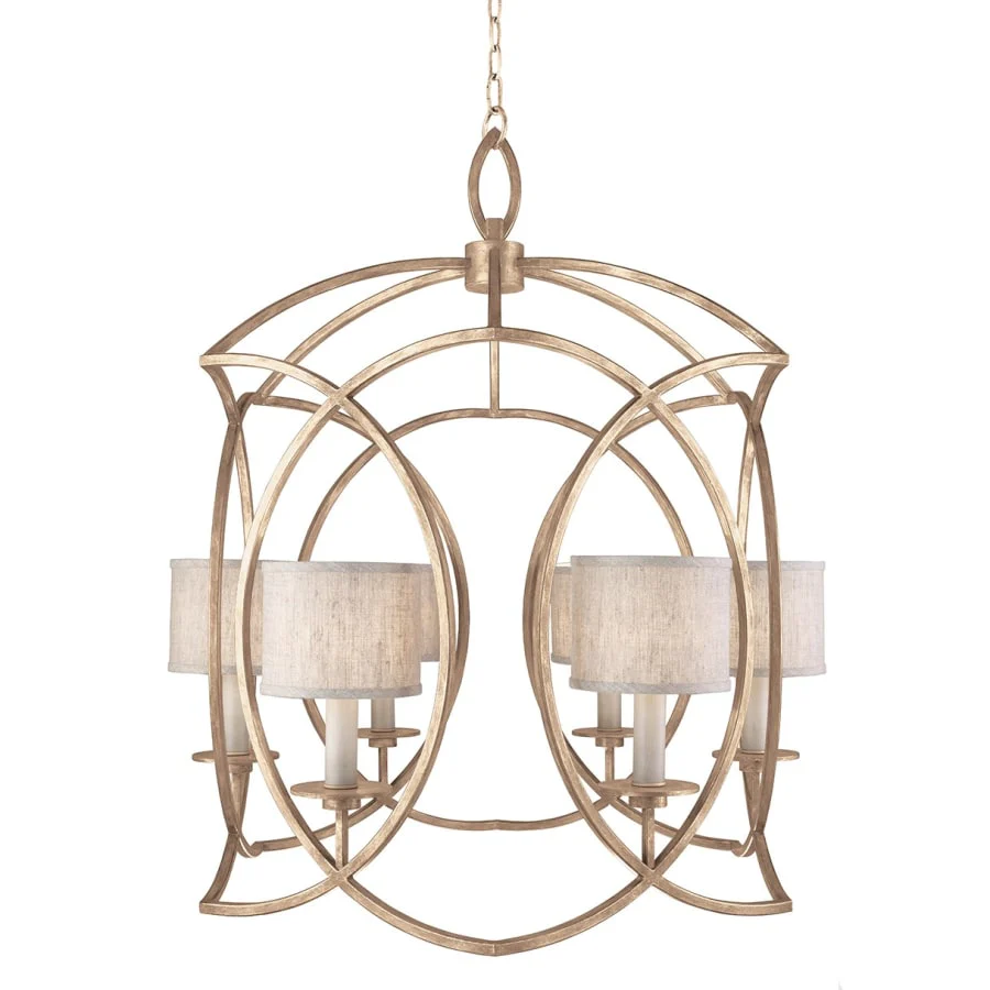 Fine Art Handcrafted Lighting Cienfuegos 6 Light 31" Wide Chandelier - Image 1