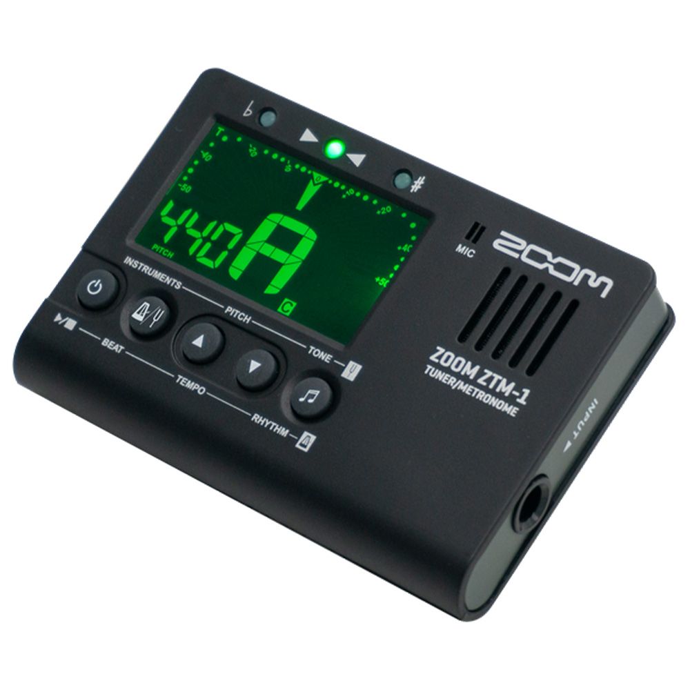 Zoom ZTM-1 Integrated Chromatic Tuner and Metronome with Tone Generator - Image 1