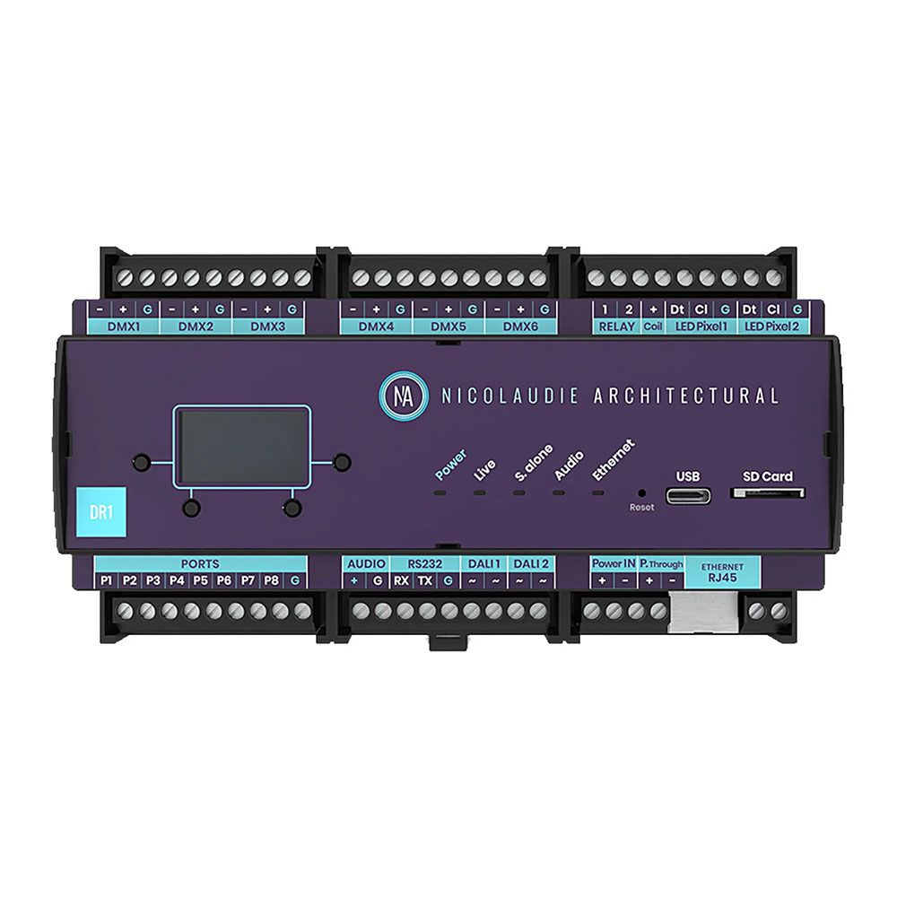 Event Lighting DINA-DR1LITE Din Rail Mounted Lighting Controller - Image 1
