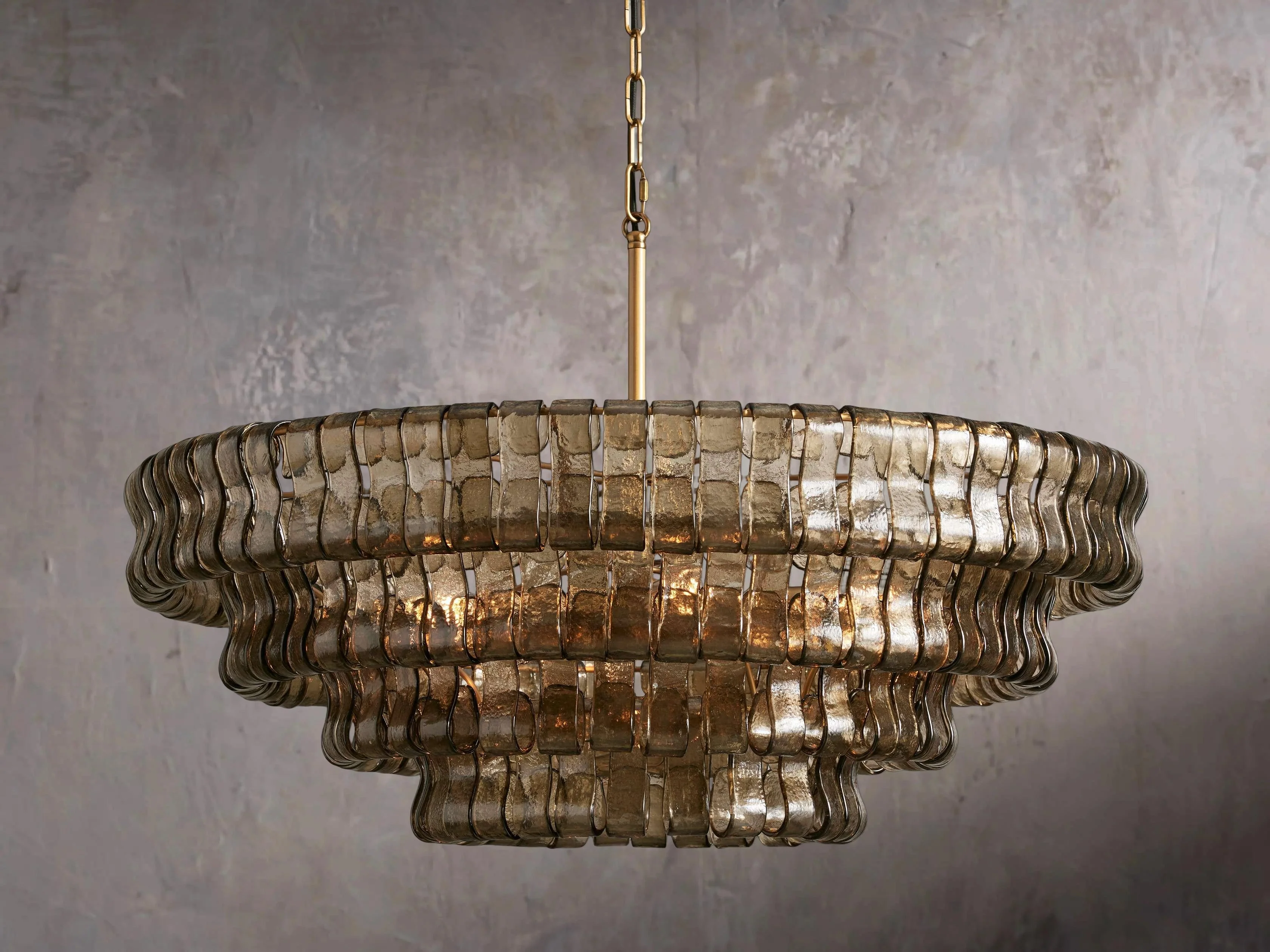 Ghiaccio Circular Pendant Lighting Fixture