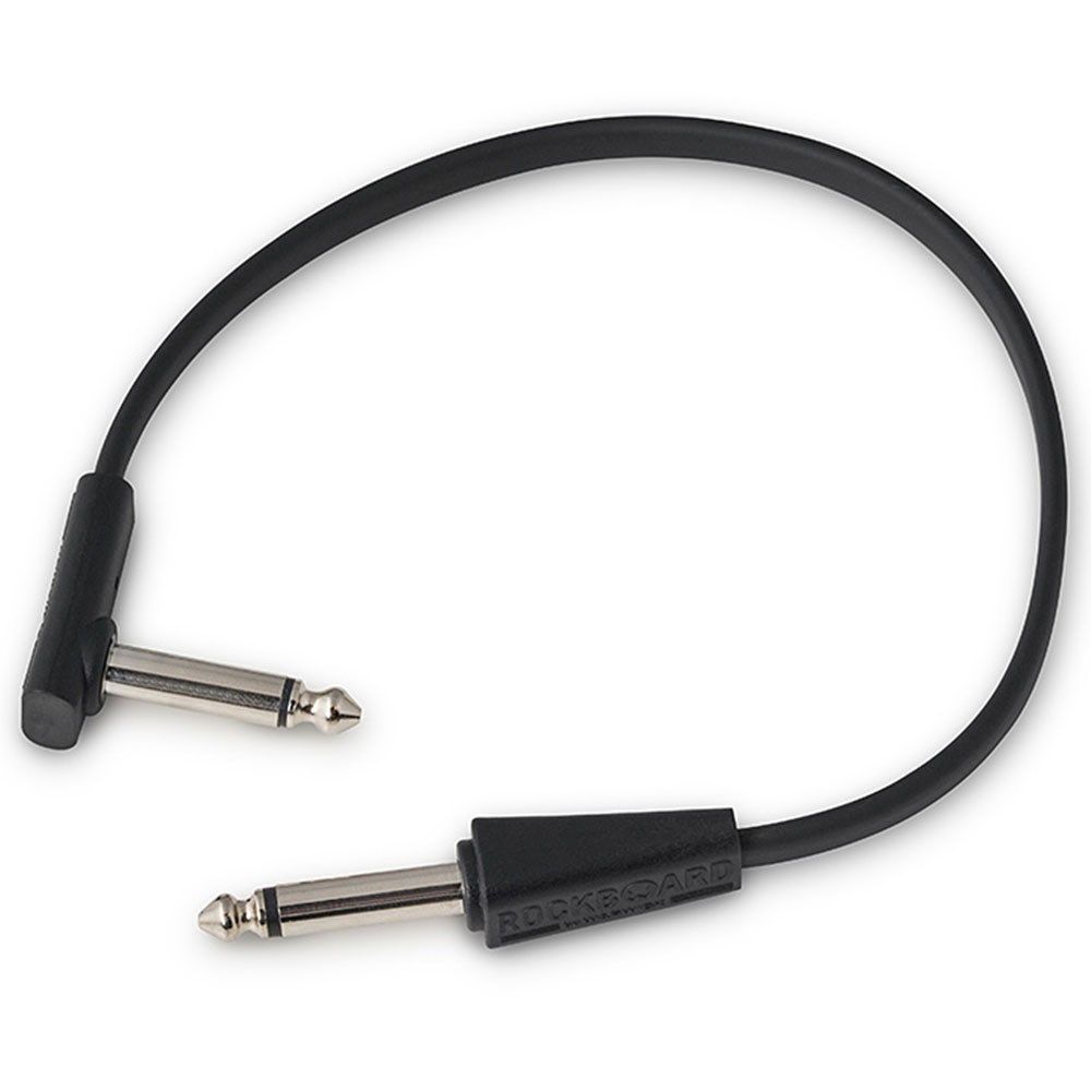 RockBoard Flat Looper/Switcher Connector Cable 20cm Black - Image 1