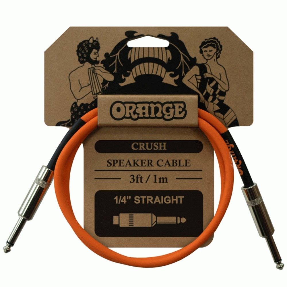 Orange CA040 Crush 3ft Straight Speaker Cable - Image 1
