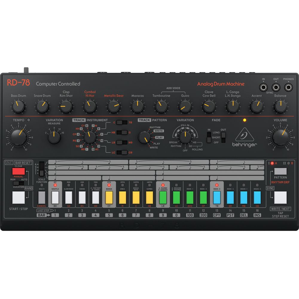 Behringer RD78 Analogue Drum Machine - Image 1