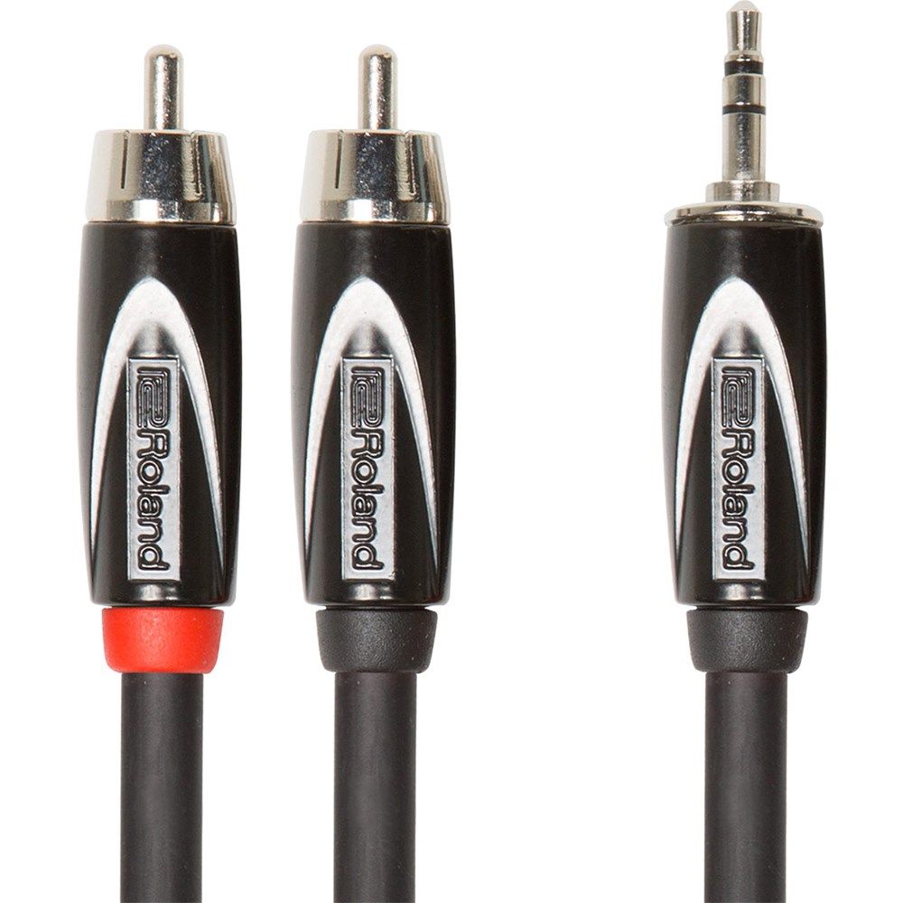 Roland RCC-10-352RV2 TRSmini to 2RCA (10ft) Cable