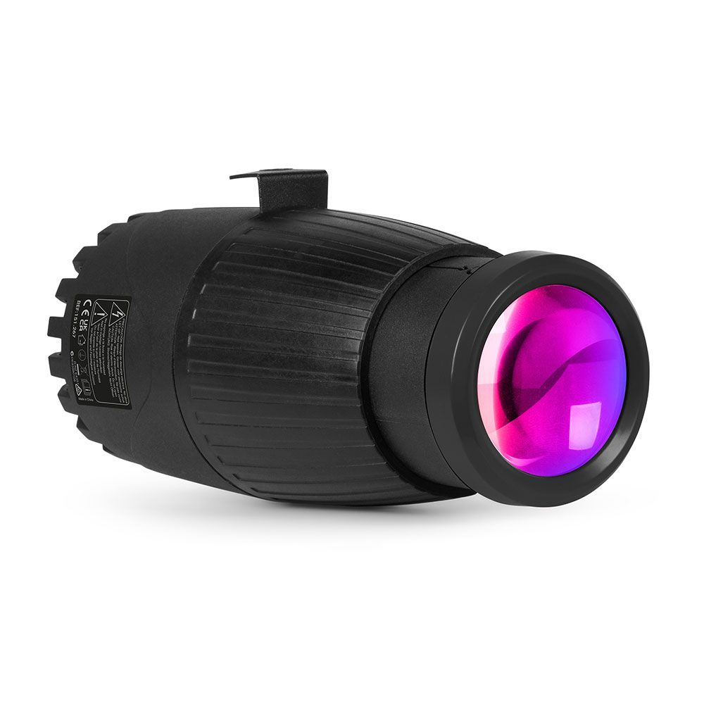 Beamz PSZ18W LED RGBW 18W LED Pinspot w/ Zoom & IRC - Image 1