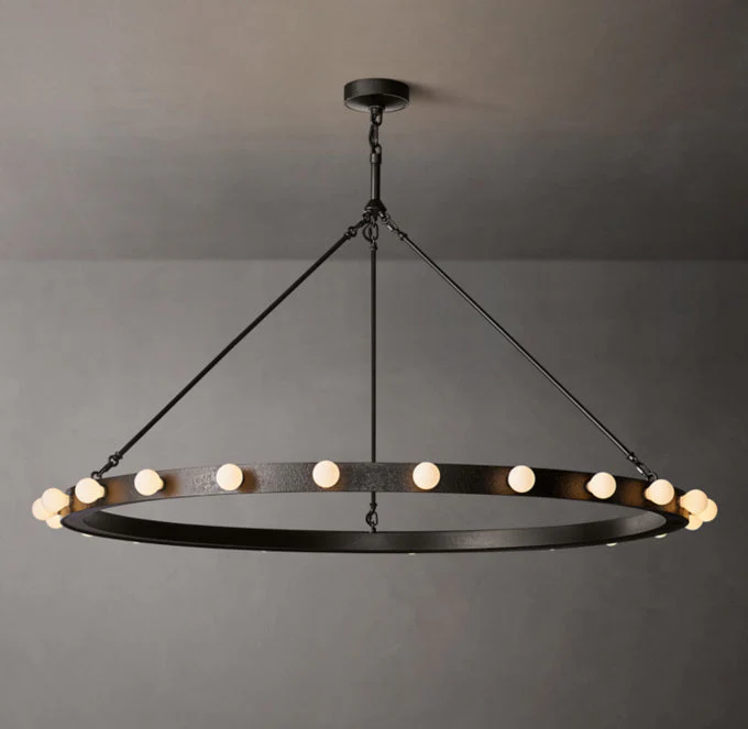 Vitoria Circular Pendant Light 48" - Image 2
