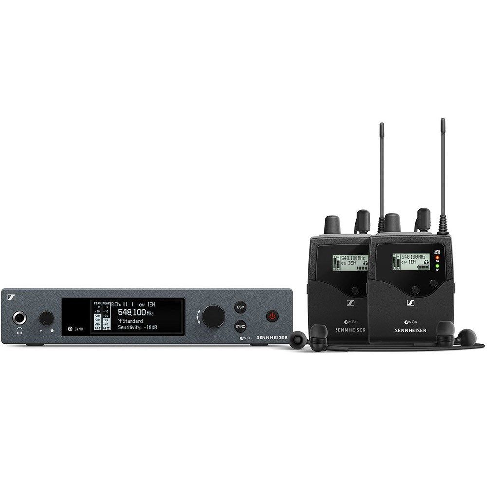 Sennheiser EW IEM G4 Twin In-Ear Wireless Monitoring System (Frequency Band AS) - Image 1
