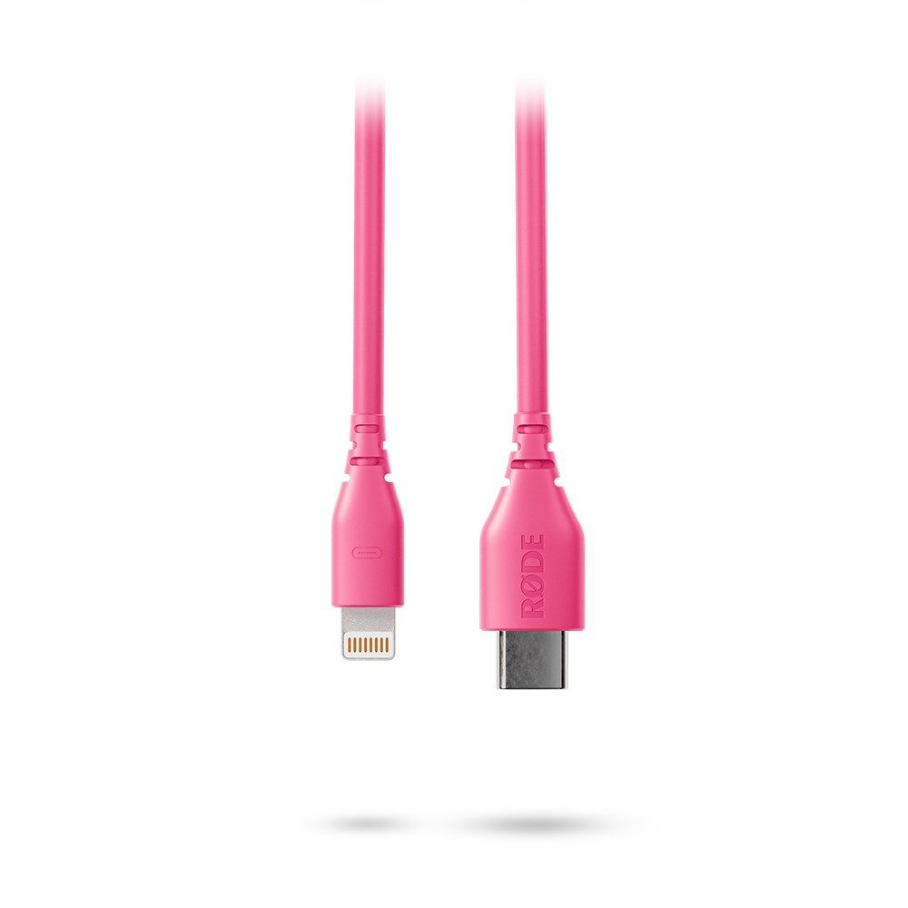 Rode SC21 USB-C to Lightning Cable (Pink) - 30cm - Image 1