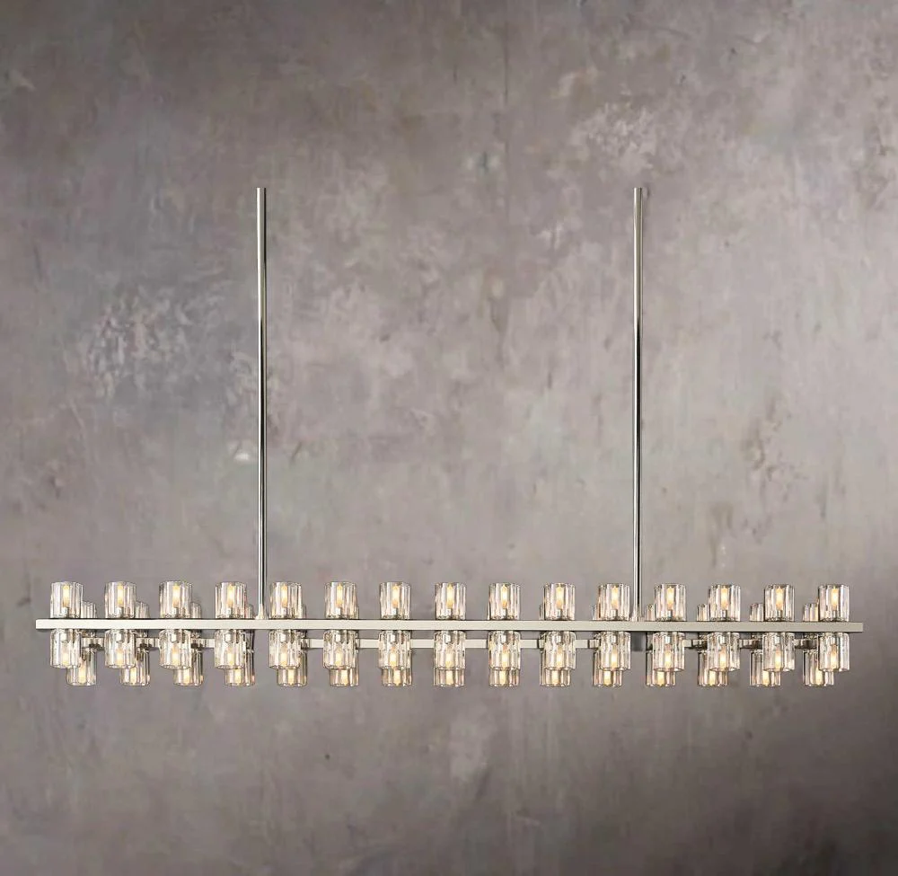 Arcachons LED Rectangular Chandelier 54" - Image 2