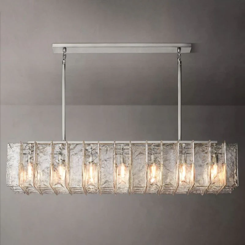 Latracy Rectangular Chandelier 67" - Image 2
