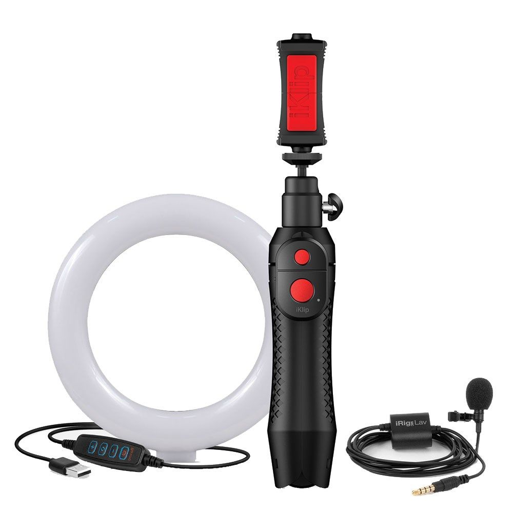 IK Multimedia iRig Video Creator Bundle Video/Streaming Kit w/ iRig Mic Lav - Image 1