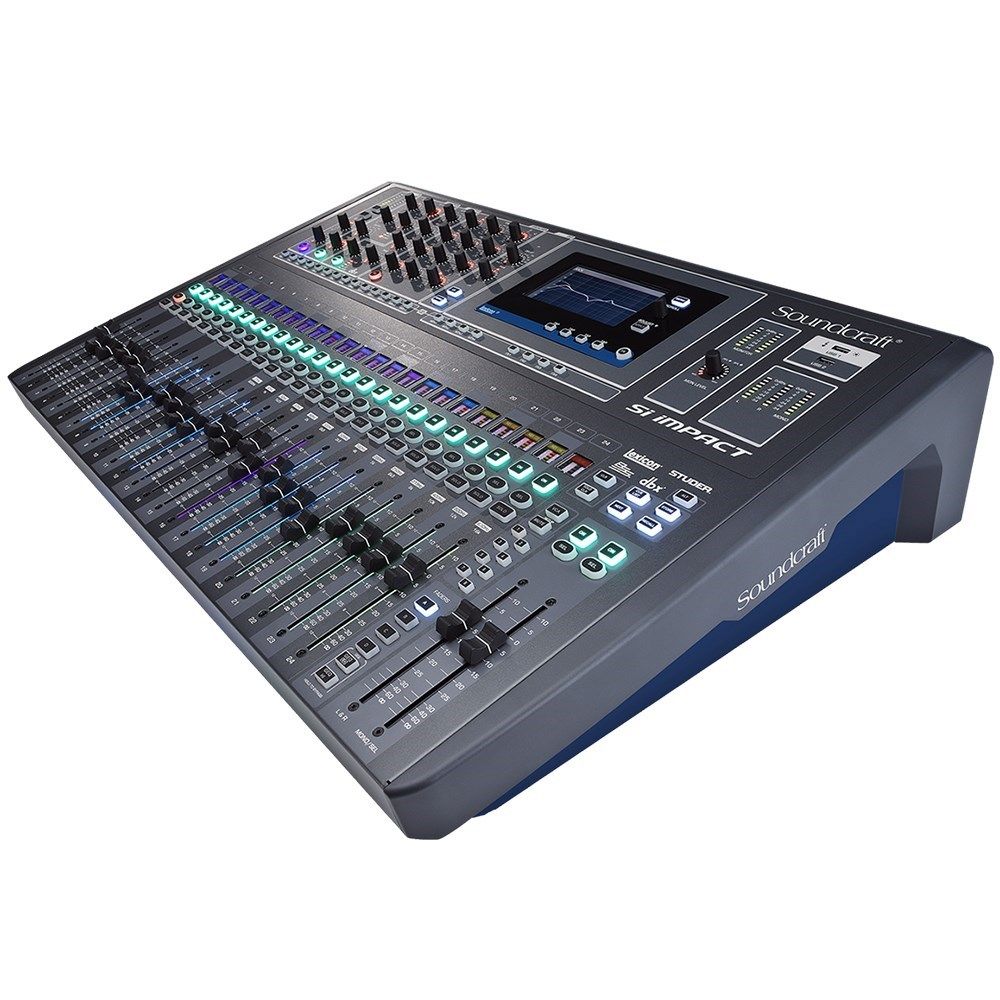 Soundcraft Si Impact 40-input Digital Mixing Console & 32-In/32-Out USB Interface - Image 1