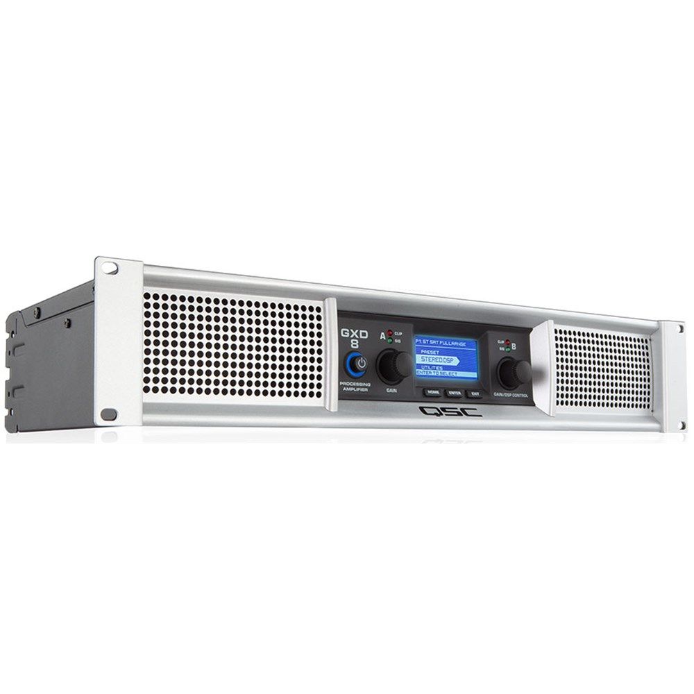 QSC GXD8 Professional Power Amplifier (800W @ 8ohms) - Image 1