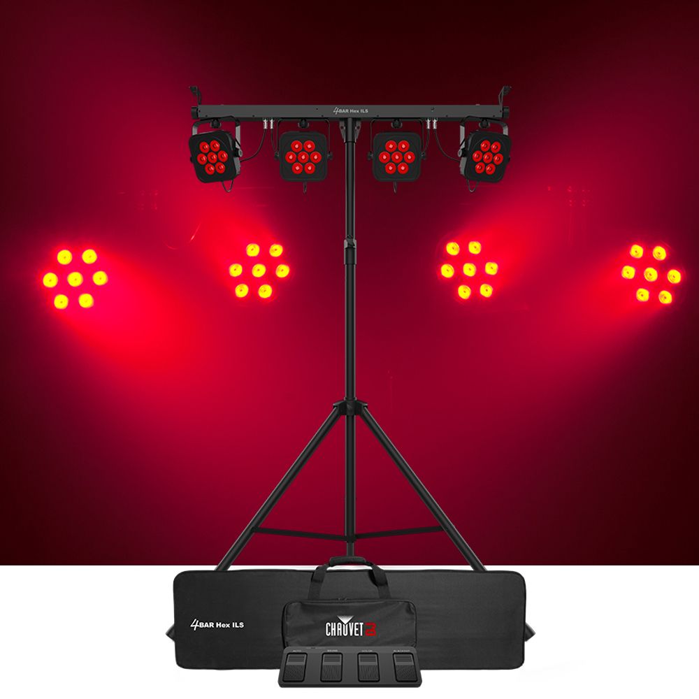 Chauvet DJ 4Bar Hex ILS Wash Lighting Set - Image 1