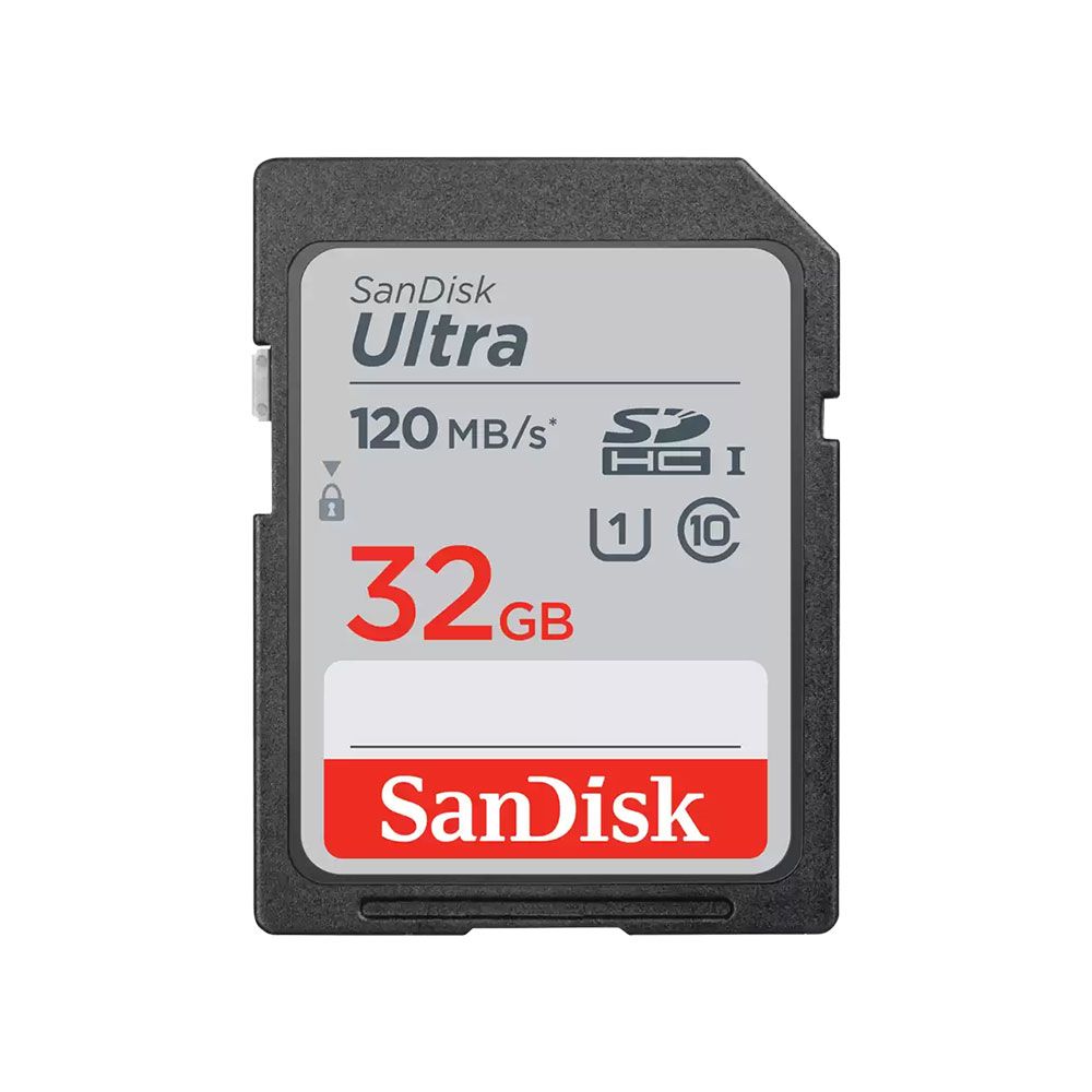 SanDisk Ultra SDHC 32GB 120MB/s R UHS-I Memory Card - Image 1