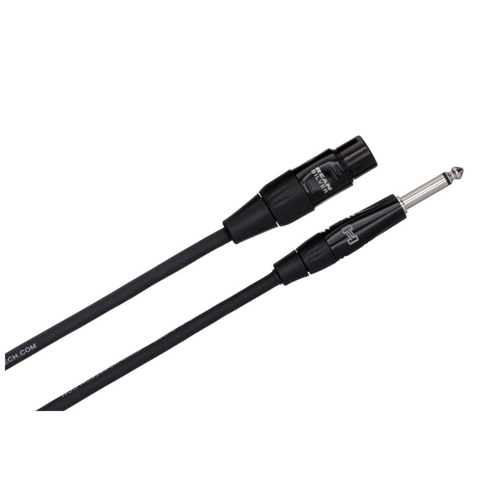 Hosa HMIC025HZ Hosa Pro Microphone Cable REAN XLR3F to 1/4 in TS (25 ft) - Image 1
