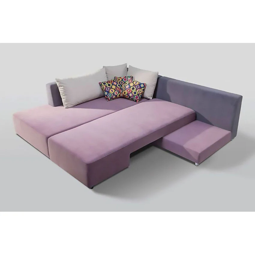 ركنة سرير خشب زان 200×265سم - ألوان متعددة - DECO253 - Image 2