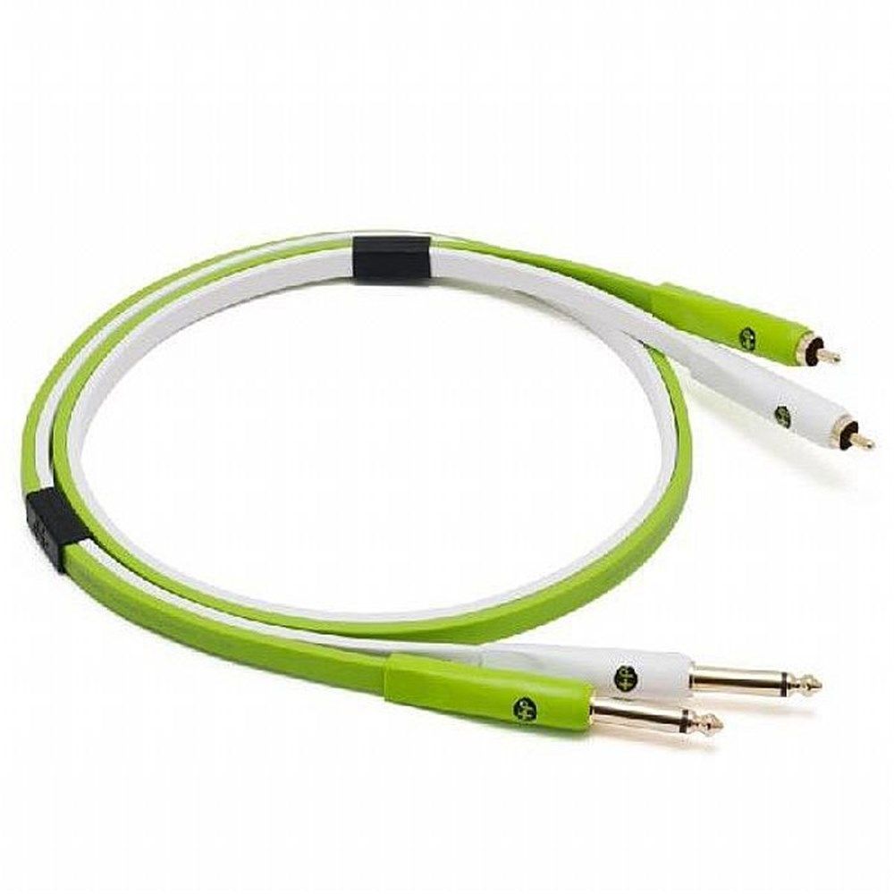 Oyaide Neo D+ Stereo 1/4" TS to RCA Class-B Cable (1m) - Image 1