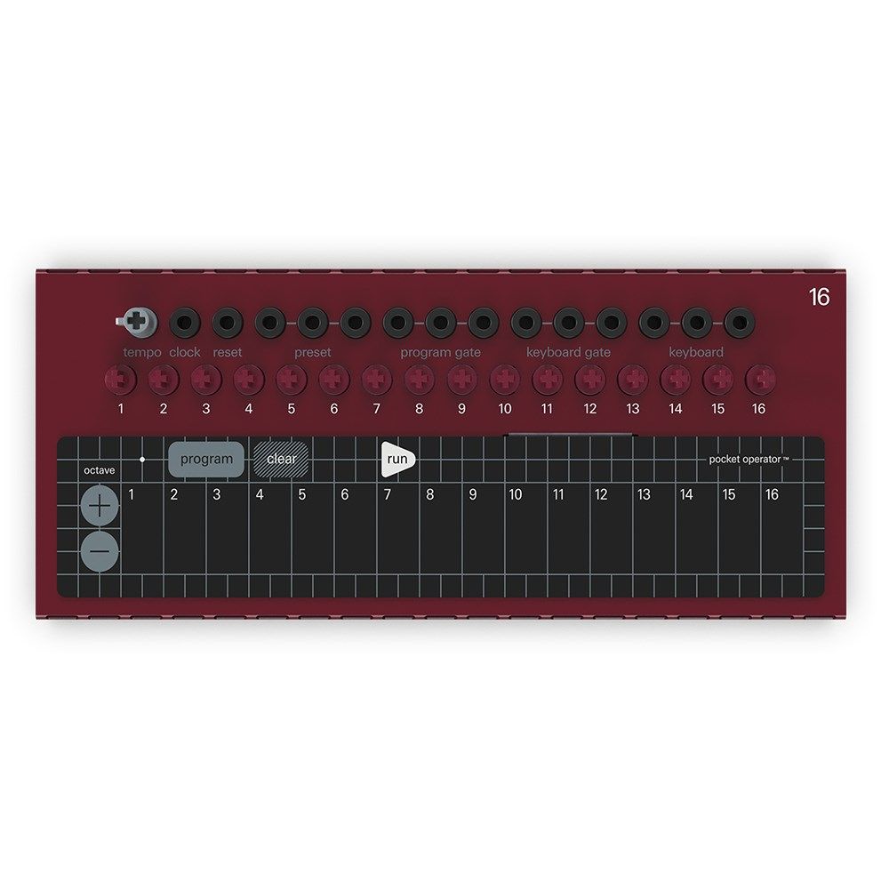 Teenage Engineering PO Modular 16 Keyboard & Step Seq w/ Pitch, CV and Trig - Image 1