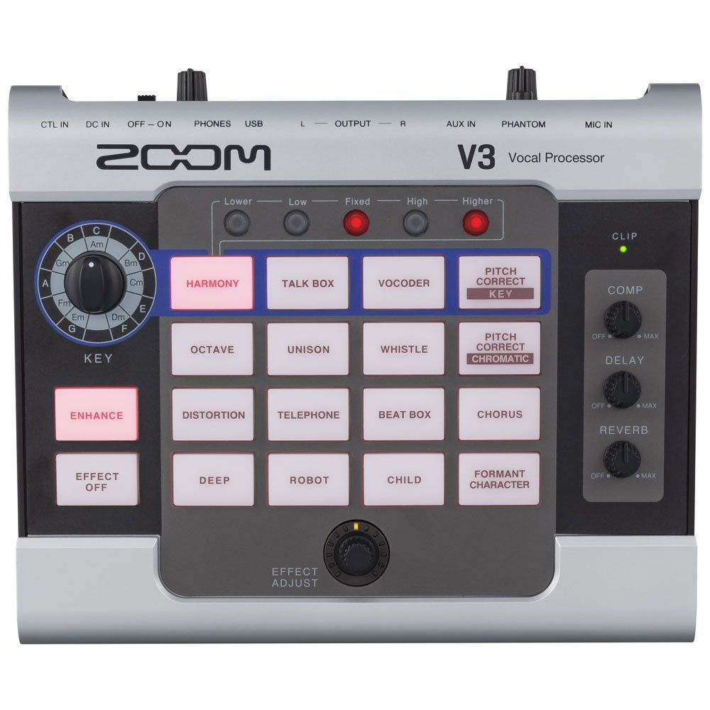 Zoom V3 Vocal Effect Processor - Image 1