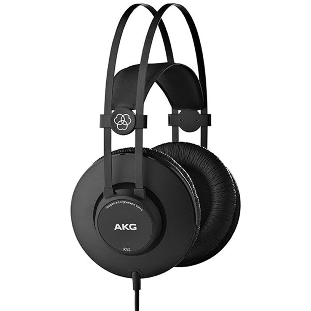 AKG K52 Closed-Back Headphones for Live Sound Monitoring & Recording Studios - Image 1