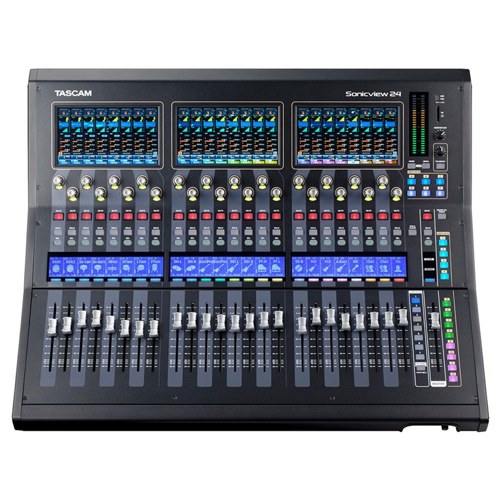 Tascam Sonicview 24 Digital Mixer w/ Multi-Environment Touch Screens - Image 1