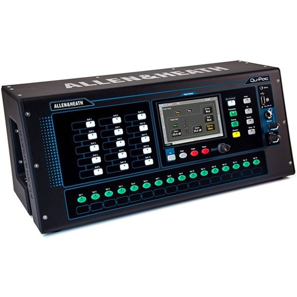 Allen & Heath QuPac Portable 22-In/12-Out Digital Mixer - Image 1