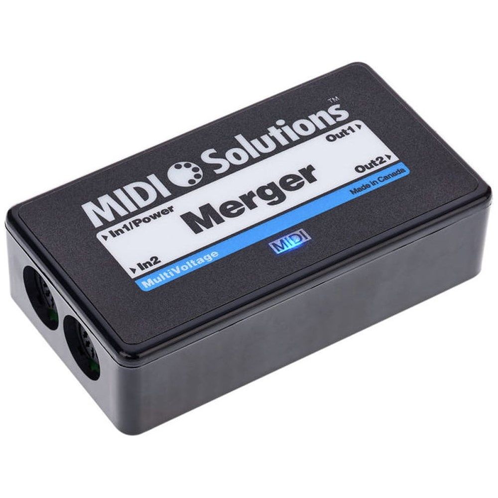 MIDI Solutions 2-In/2-Out MIDI Merger - Image 1