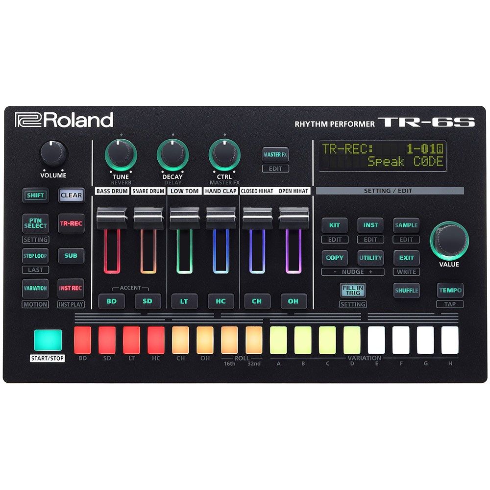 Roland Aira TR-6S Professional Rhythm Performer Drum Machine w/ 606, 707, 808, 909 & More - Image 1