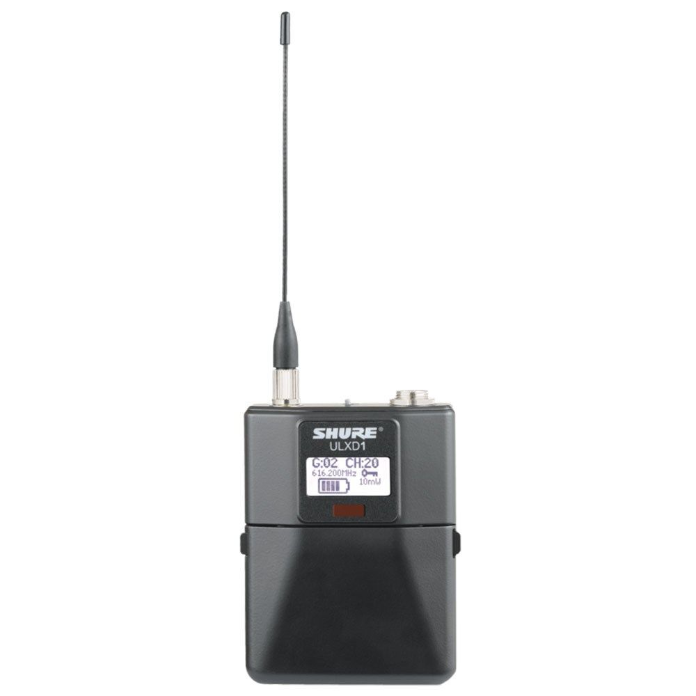 Shure ULXD1 Wireless Digital Bodypack Transmitter (Band H51) - Image 1